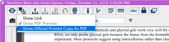 Official Printed Copy