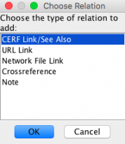 Select CERF Link