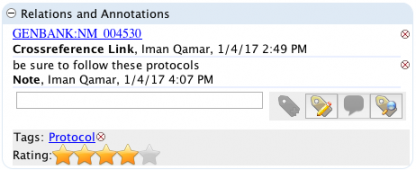 Multiple annotations