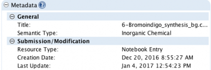 Semantic type metadata